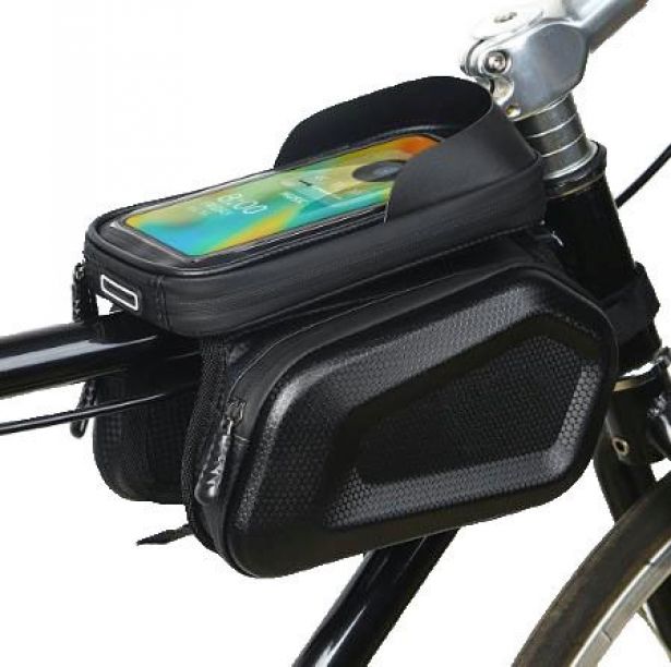 Top_Tube_Saddle_Bag_ _Ebike_ _Bicycle_Front_Frame_Saddle_Bag__Waterproof_Touchscreen_Cell_Phone_Holder_with_Sunshade_Universal_Mount_Black_7 5x_x_4 5in_19_x_11 5cm_1
