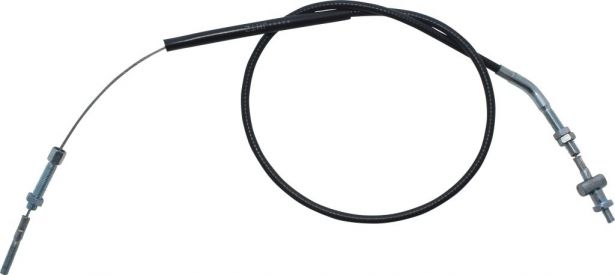 Brake Cable - Hand Brake Cable, XY500UE, XY600UE, Chironex, 113.5cm Total Length - CBL3400 - PBC672F1