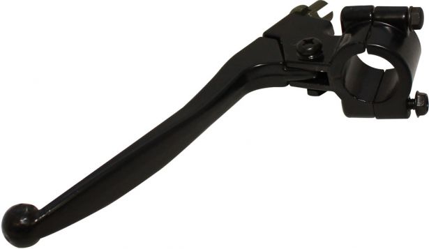 Brake & Clutch Lever Set - Aluminum, Black - LVR3240BK - PBC2971F1
