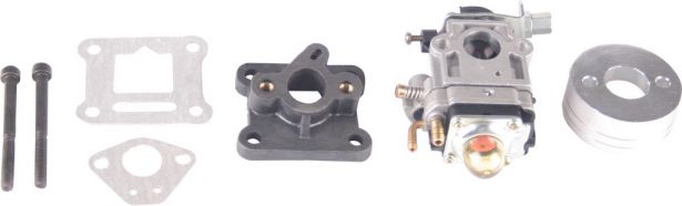 Carburetor - 15mm, Includes Intake Set - 80P1150 - PBC1031F1