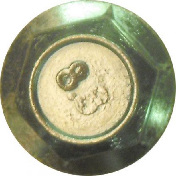 Flange Bolt, Hexagon Head, 8-20 (2pcs) 8mm Diameter, 20mm Length - HWB0020-8 - PBC301F1