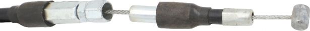 Gear Shift Cable - Bent Connector, M8, 187cm Total Length, 400cc, ATV, Odes - CBL11040 - PBC845F1