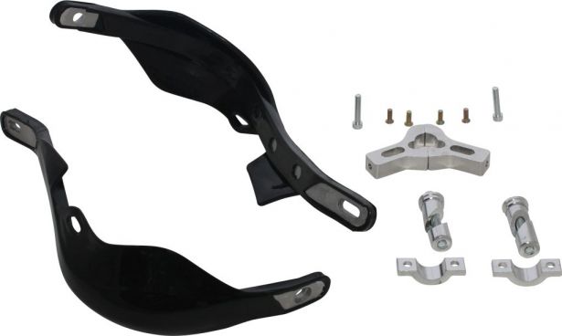 Hand_Guard_ _Motorcycle_ATV_Black_Aluminum_1