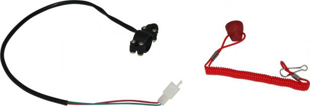 Kill Cord - Safety Tether, Handle Bar Mount - 10A8050 - PBC2018F1