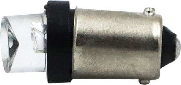 Light Bulb - LED, 12V, 3W, Single Contact, Black - BLB5110BK - PBC3073F1
