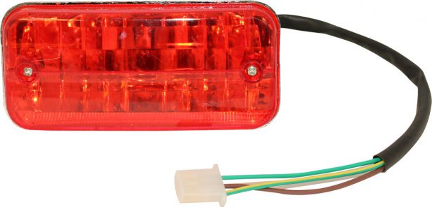 Rear Light - 50cc to 125cc ATV, Utility Style - 70A7104 - PBC3102F1