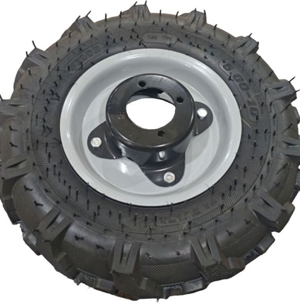 Rim and Tire Set - 5.00-10, Directional, BCS Tractor Profile, Right Side - 40L1385-R - PBC4044EF1