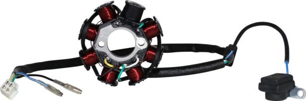 Stator - Magneto Coil, CG8, 5 Wire - 30A9361 - PBC2415F1