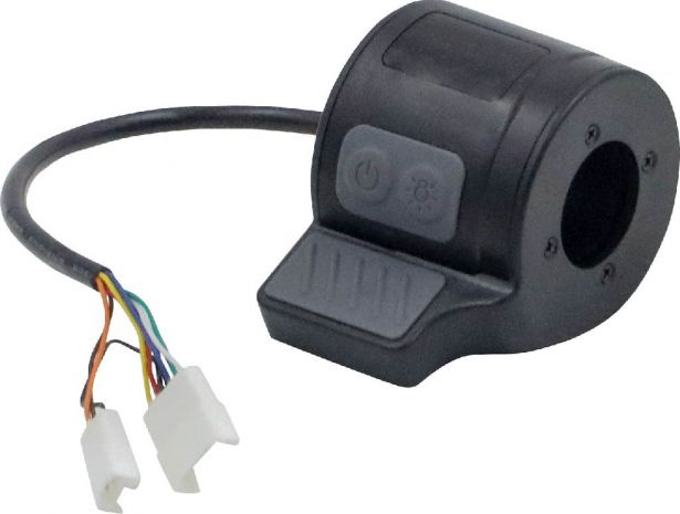 Throttle & Display Assembly - SHOK Scooters Electron - PBC70SF1