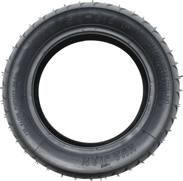 Tire - 110/50-6.5, Pocket Bike, Rear, Front, Street Tread - 40P1230 - PBC3501F1