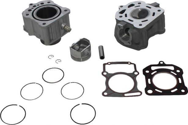 Top End Assembly - 250cc, Liquid Cooled, Complete Top End Assembly - 20A8075 - PBC1606F1