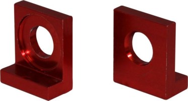 Chain Tensioners - 15mm, 2 pc Set, Red, CNC - 70A9730RD - PBC1159F1
