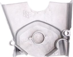Engine Cover - 50cc to 160cc, Automatic, Left Back, Chrome - 70D2135CR - PBC1521F1