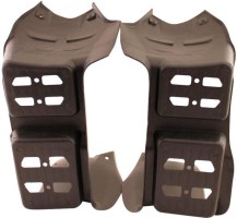 Footrest Set - 50cc to 110cc, ATV, Racing Style, 2pcs - 70A7143 - PBC503F1