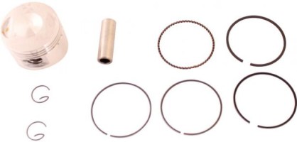 Piston and Ring Set - 125cc, 52.4mm, 14mm (9pcs) - 30A8155 - PBC1552F1