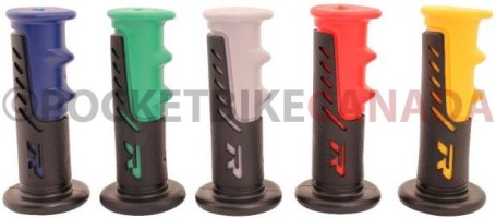 Throttle Grips - R Series, Gray - 70D1825GY - PBC2751F1
