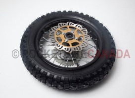 Tire & Wheel Complete Rear Karudi Rotor 125cc 306 Dirt Bike - G2060015