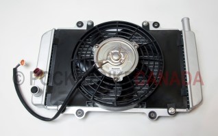 Radiator w/ Cooling Fan & Shroud for Rockliner & Bandito, 500cc 550cc UTV Side by Side - G8070018