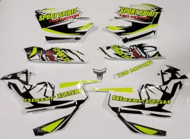 Blazer 125H Decal Kit - TAO TAO MOTOR / GIO PARTS - PBCB125HDK